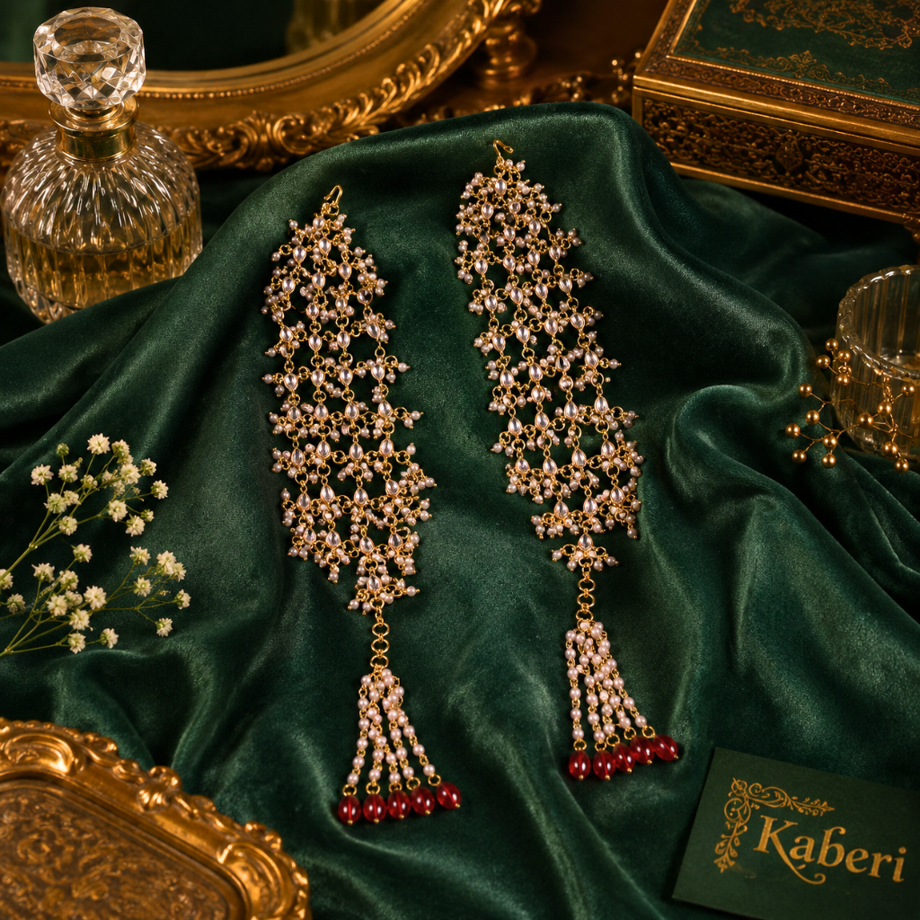 Chandjali Royal Bracelets (Rajkumari Ruby Red)