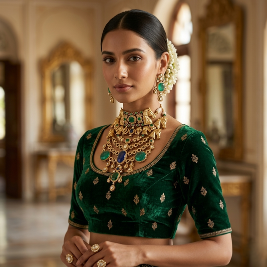 Imperial Ashva Layered Collar Set