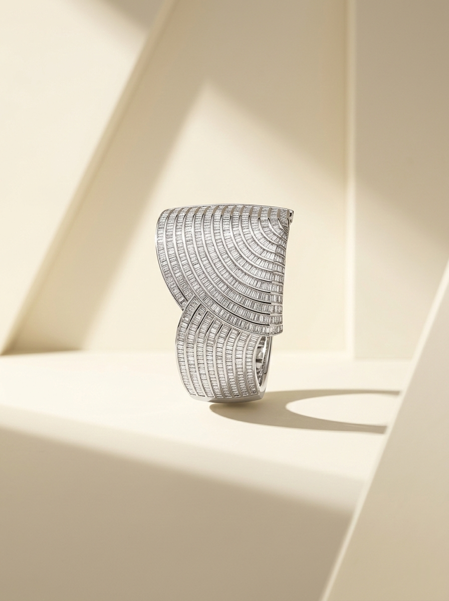 Kaberi Auralis Cuff – A Statement of Radiant Luxury
