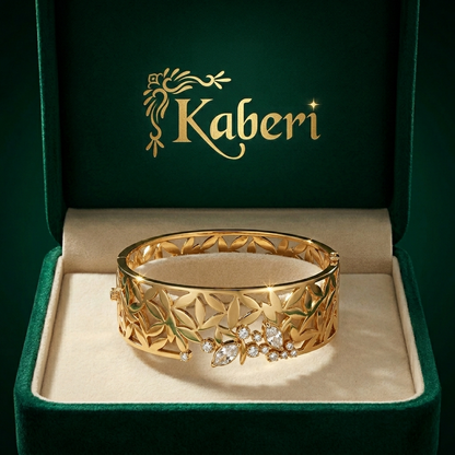 Sohna Floral Filigree Kada