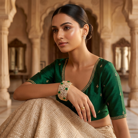 Kimberly Silver Bracecuff