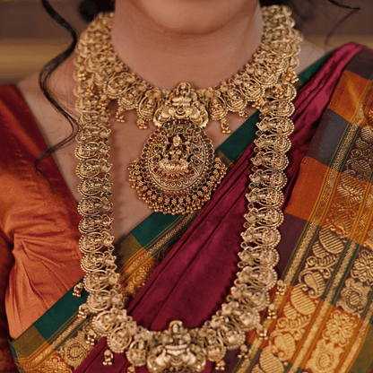 Mahalakshmi Rajvansh temple jewellery Set