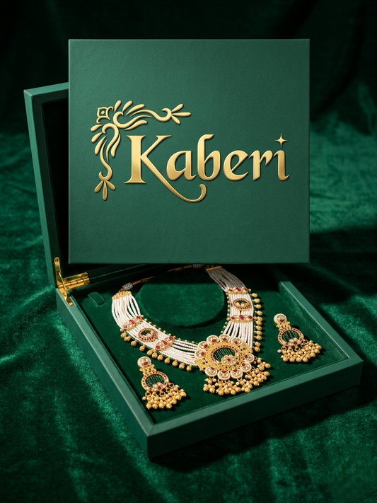 Kaberi Padmavati Haar — inspired by the lotus (padma) motif