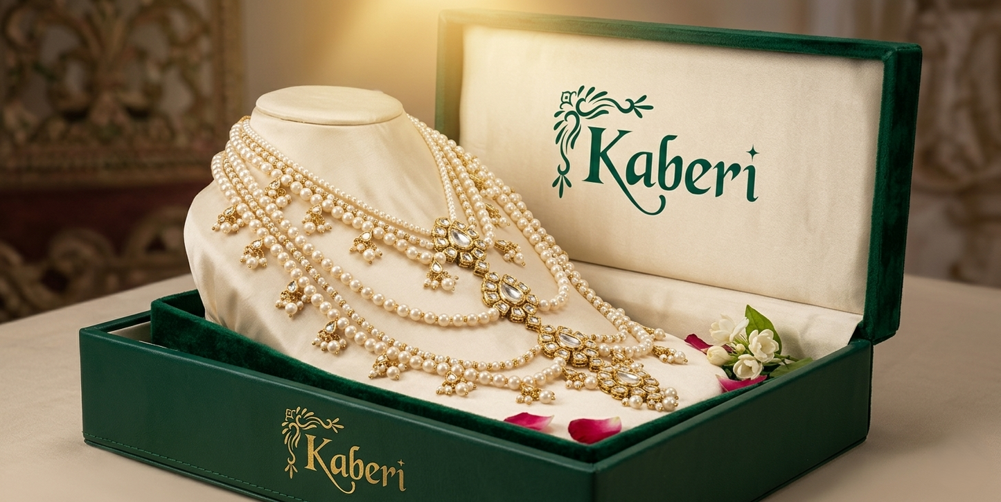 Kaberi Mukta Tarang Haar (flows beautifully with pearl layers)