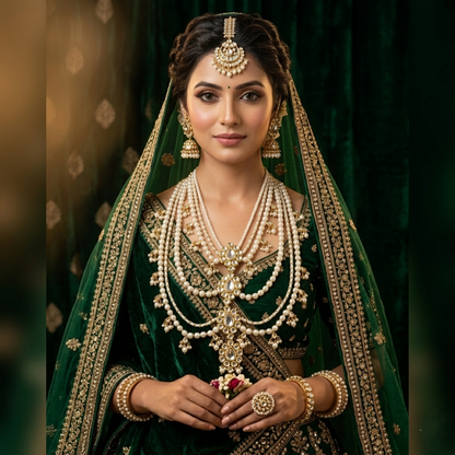 Kaberi Mukta Tarang Haar (flows beautifully with pearl layers)