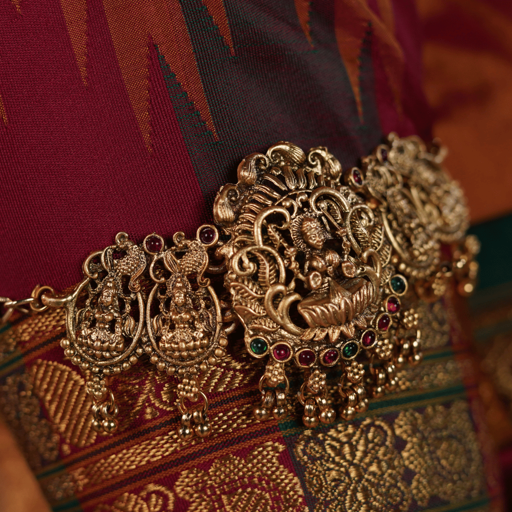 Mahalakshmi Rajvansh temple jewellery Set