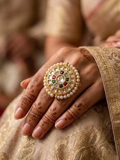 Navratna Chakra Ring