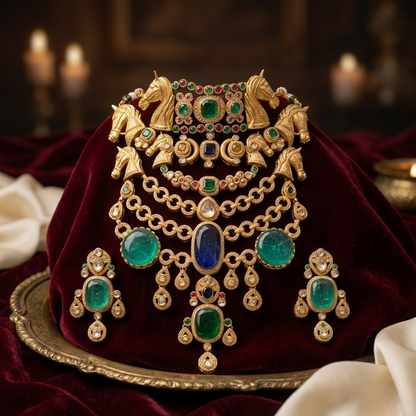 Imperial Ashva Layered Collar Set